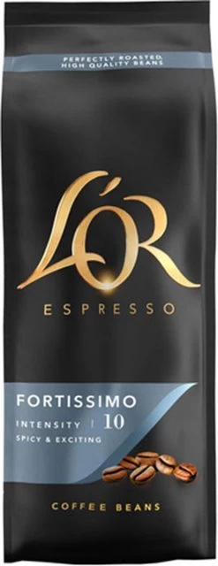 L'OR Espresso Fortissimo Koffiebonen (10) - 4 X 500 Gram -Koffieproducten 463x1200