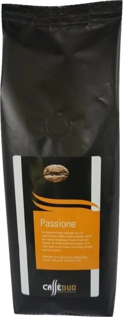 Proefpakket Koffiebonen - Caffè Duo - 5 X 250 Gram - Inclusief 100% Arabica Melanges -Koffieproducten 469x1200