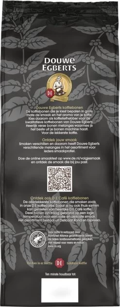 Douwe Egberts Espresso Koffiebonen - 4 X 1000 Gram - Extra Grote Verpakking -Koffieproducten 472x1200 3
