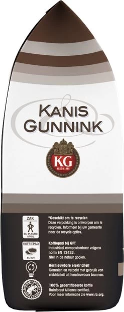 Kanis & Gunnink Dark Roast Koffiepads - 10 X 36 Pads -Koffieproducten 477x1200
