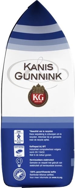 Kanis & Gunnink Cafeïnevrij Koffiepads - 10 X 36 Pads -Koffieproducten 484x1200