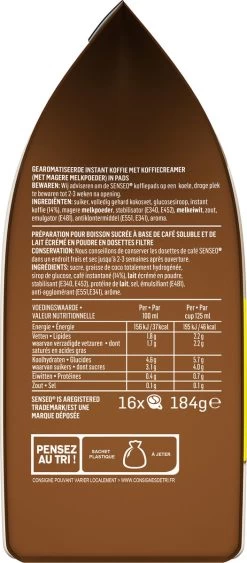 Senseo Cappuccino Koffiepads - 2/9 Intensiteit - 4 X 16 Pads - Voordeelverpakking -Koffieproducten 526x1200