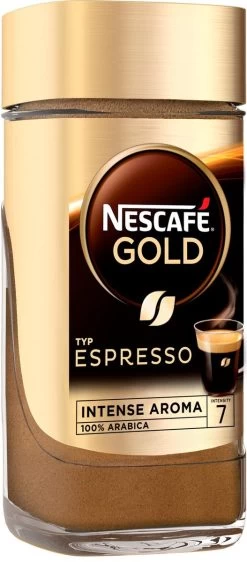 Nescafé Gold Espresso Oploskoffie - 6 Potten à 100 Gram -Koffieproducten 527x1200 2