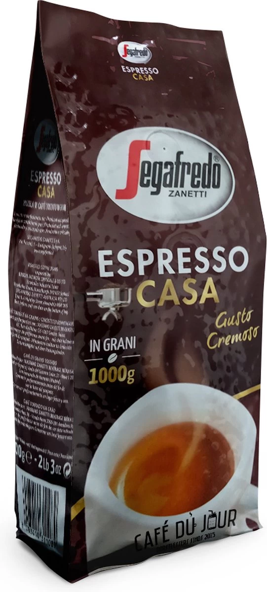 Segafredo Espresso Casa Koffiebonen - 1 Kg 3 Segafredo Espresso Casa Koffiebonen - 1 Kg
