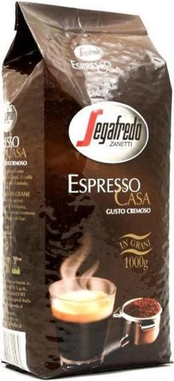Segafredo Espresso Casa Koffiebonen - 8 X 1 Kg -Koffieproducten 549x1200