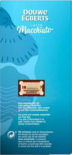 Douwe Egberts Verwenkoffie Latte Macchiato Oploskoffie - 5 X 8 Zakjes -Koffieproducten 560x1200 2