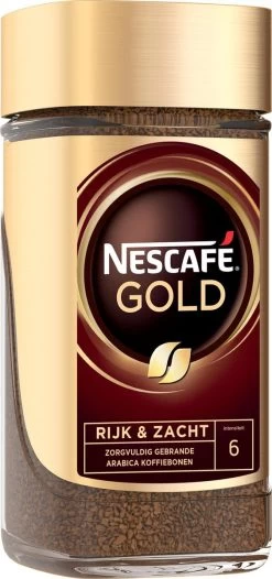 Nescafé Gold Oploskoffie - 6 Potten à 200 Gram -Koffieproducten 564x1200 1