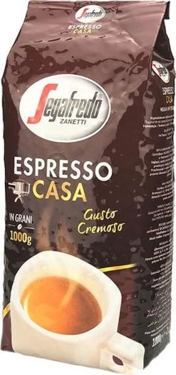 Segafredo Espresso Casa Koffiebonen - 8 X 1 Kg -Koffieproducten 564x1200