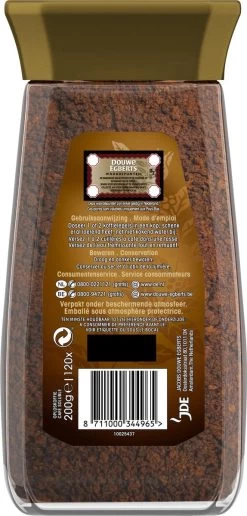 Douwe Egberts Gold Oploskoffie - 6 X Pot Van 200 Gram -Koffieproducten 574x1200