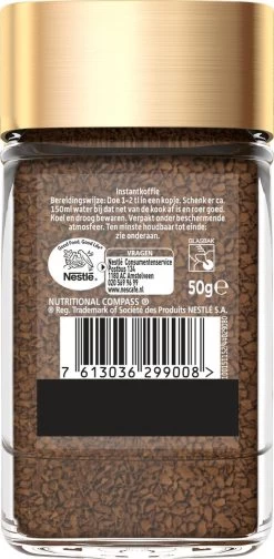 Nescafé Gold Oploskoffie - 12 Potten à 50 Gram -Koffieproducten 588x1200 1