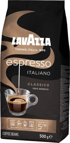 Lavazza Espresso Italiano Classico Koffiebonen - 500 Gram X4 -Koffieproducten 593x1200