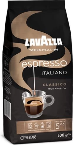 Lavazza Espresso Italiano Classico Koffiebonen - 500 Gram X4 -Koffieproducten 608x1200 2