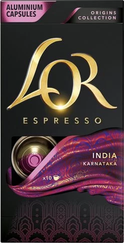 L'OR Espresso Origins India (10) - 10 X 10 Koffiecups -Koffieproducten 614x1200 1
