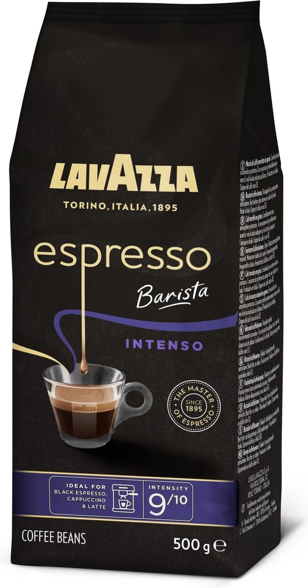 Lavazza Espresso Barista Intenso Koffiebonen - 500 Gram X4 5 Lavazza Espresso Barista Intenso Koffiebonen - 500 Gram X4 - Afbeelding 3