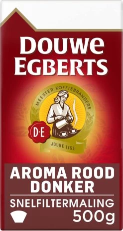 Douwe Egberts Aroma Rood Donker Filterkoffie - 6 X 500 Gram -Koffieproducten 642x1200 4
