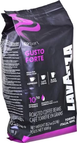 Lavazza Expert Gusto Forte - Koffiebonen - 1 Kilo -Koffieproducten 650x1200