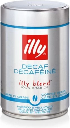 Illy Cafeïnevrij Koffiebonen - 250 Gram -Koffieproducten 662x1200 2