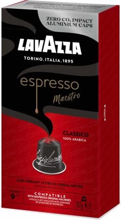 LAVAZZA Classico 100 Stuks -Koffieproducten 664x1200
