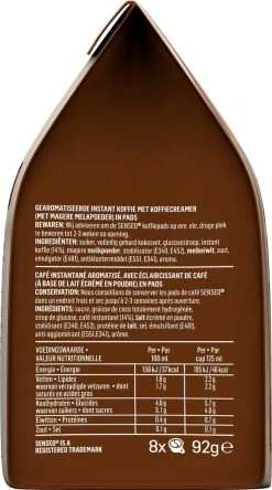 Senseo Cappuccino Koffiepads - 2/9 Intensiteit - 10 X 8 Pads 18 Senseo Cappuccino Koffiepads - 2/9 Intensiteit - 10 X 8 Pads -Koffieproducten 668x1200 3