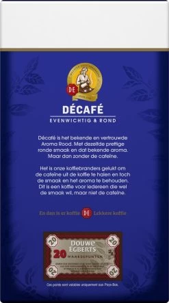 Douwe Egberts Decafé Filterkoffie - 6 X 500 Gram -Koffieproducten 669x1200 6