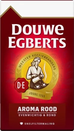 Douwe Egberts Aroma Rood Filterkoffie - 24 X 250 Gram -Koffieproducten 681x1200 1