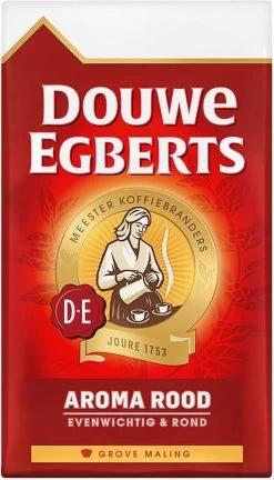 Douwe Egberts Aroma Rood Grove Maling Filterkoffie - 6 X 500 Gram -Koffieproducten 686x1200 2