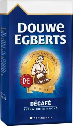 Douwe Egberts Decafé Filterkoffie - 6 X 500 Gram -Koffieproducten 695x1200 1