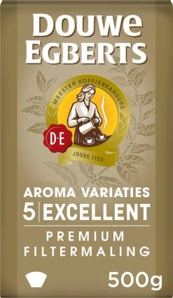Douwe Egberts Excellent Filterkoffie - 6 X 500 Gram -Koffieproducten 698x1200
