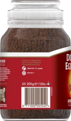 Douwe Egberts Aroma Rood Oploskoffie - 6 X Pot Van 200 Gram -Koffieproducten 706x1200