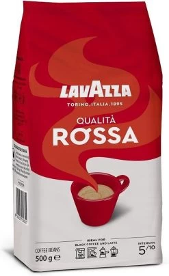 Lavazza Qualita Rossa Koffiebonen - 500 Gram X6 -Koffieproducten 734x1200 1