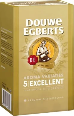 Douwe Egberts Excellent Filterkoffie - 6 X 500 Gram -Koffieproducten 765x1200 4