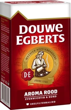 Douwe Egberts Aroma Rood Filterkoffie - 24 X 250 Gram -Koffieproducten 775x1200