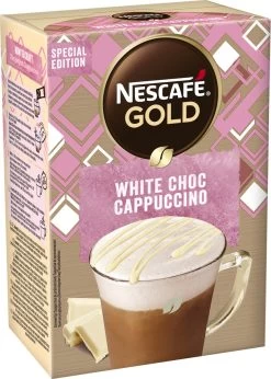 NESCAFE GOLD White Choc Cappuccino 6 Doosjes à 8 Zakjes -Koffieproducten 857x1200 2