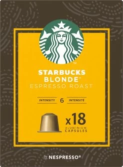 Starbucks By Nespresso Capsules Blonde Espresso Roast - 7 Doosjes à 18 Koffiecups -Koffieproducten 884x1200 1