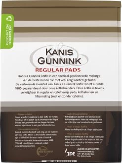 Kanis & Gunnink Regular Koffiepads - 10 X 36 Pads -Koffieproducten 895x1200 1