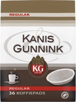 Kanis & Gunnink Regular Koffiepads - 10 X 36 Pads -Koffieproducten 898x1200 1