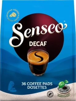 Senseo Decaf Koffiepads - 5/9 Intensiteit - 10 X 36 Pads -Koffieproducten 909x1200 3