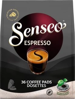 Senseo Espresso Koffiepads - 9/9 Intensiteit - 10 X 36 Pads -Koffieproducten 909x1200 5